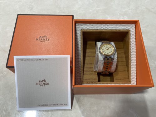 南区永田台付近でエルメス クリッパーの買取なら買取おりづる横浜弘明寺店にお任せください！！