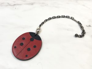 エルメス てんとう虫 キーホルダー チャーム ブランド小物
