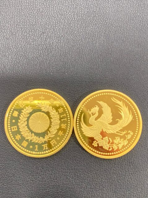 金貨 御在位1万円金貨  K24 記念硬貨