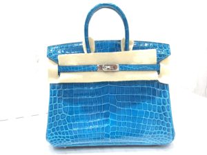 HERMES エルメス バーキン25 ニロティカス ブランドバッグ