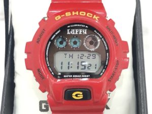 カシオ Gショック G-SHOCK DW-6900FS ワンピース ルフィ 時計
