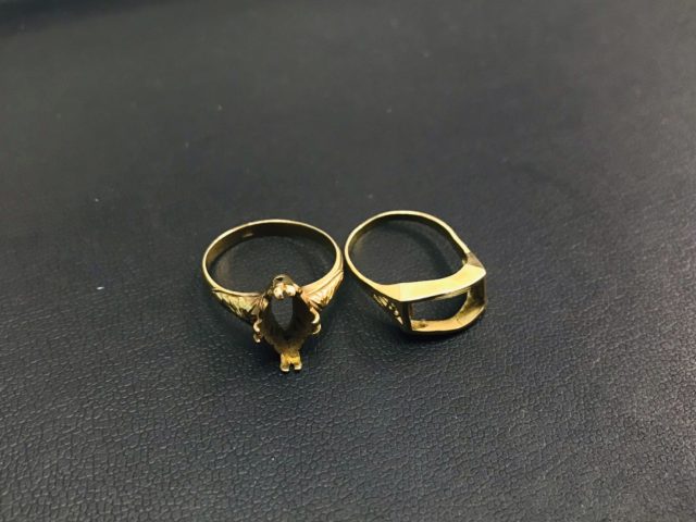 K18 金 貴金属 指輪
