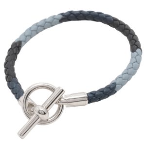 エルメス グレナン ブレスレット GP レザー ブランドアクセサリー ブランド品