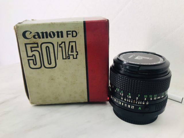 Canon レンズ FD 50/1.4