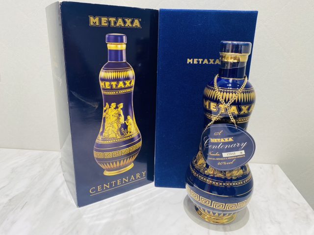 メタクサ センテナリ―  青陶器ボトル ブランデー