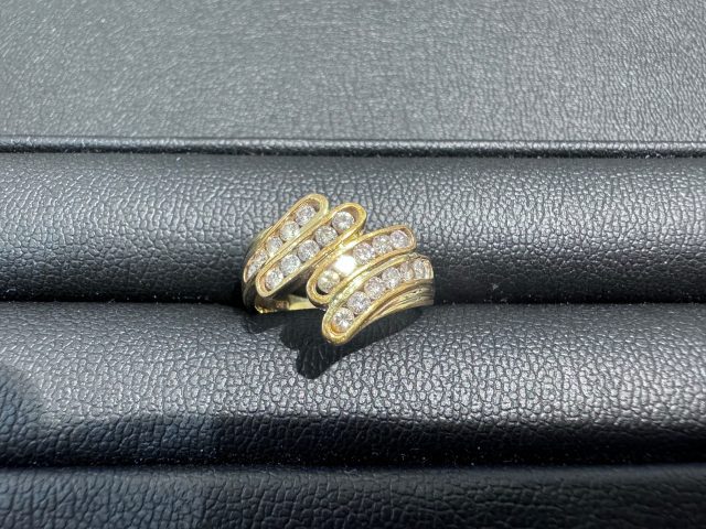 金 K18 貴金属 ダイヤモンドアクセサリー 指輪