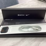 Apple Watch SE Aluminium Case Anthracite/Black Nike Sport Band 44MM