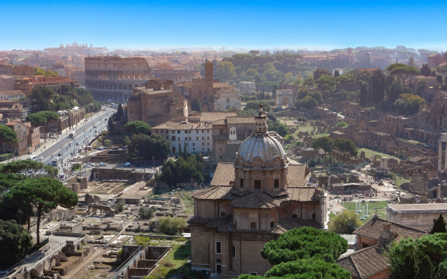 ローマの街並み