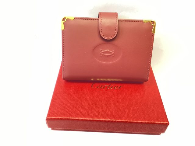 Cartier カルティエ　カードケース　マストライン