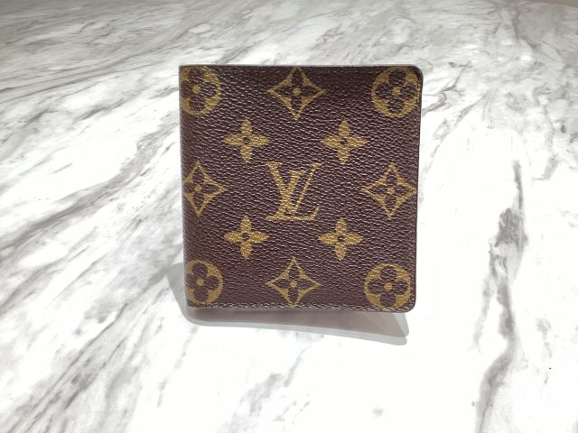 LV ルイヴィトン モノグラム ポルトビエ6 カルトクレディ M60929 ブランド 財布