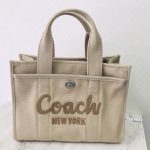 COACH コットン 2Way ハンドバッグ CP164