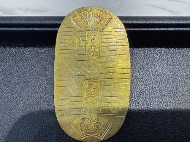 金 貴金属 K14 古銭 安政小判金 9g