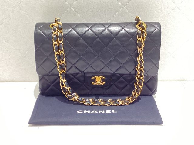 CHANEL シャネル マトラッセ ラムスキン チェーンショルダー