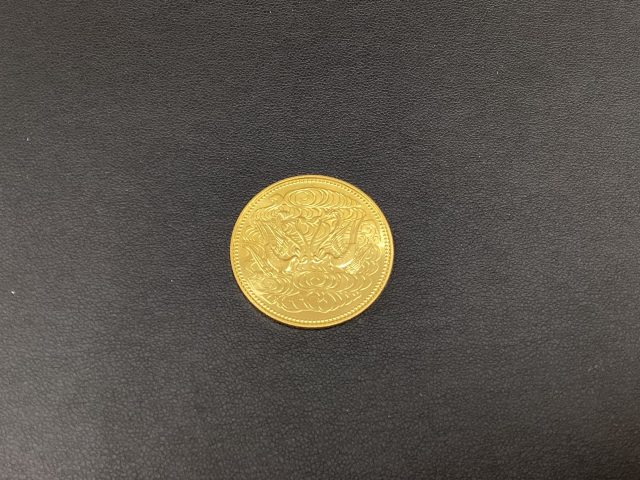 貴金属 金 K24 純金 天皇陛下御即位 10万円金貨