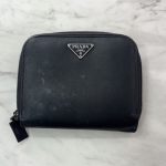 PRADA レザー 二つ折り財布