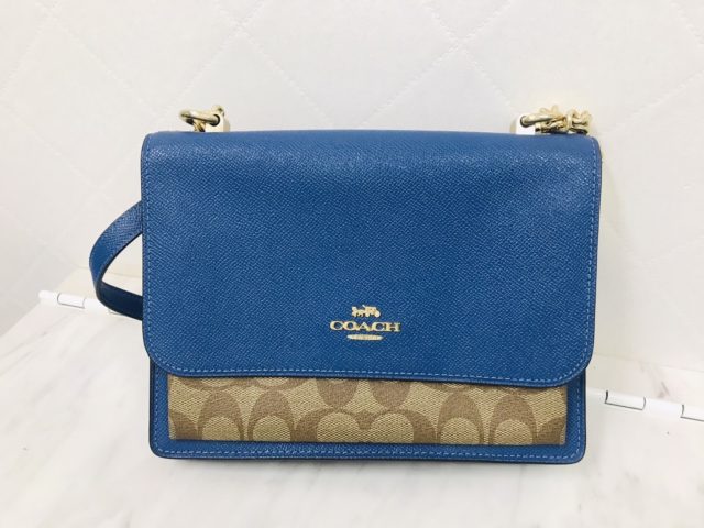 COACH シグネチャー チェーンショルダー