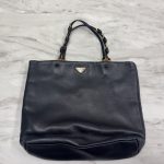 PRADA レザー ミニハンドバッグ