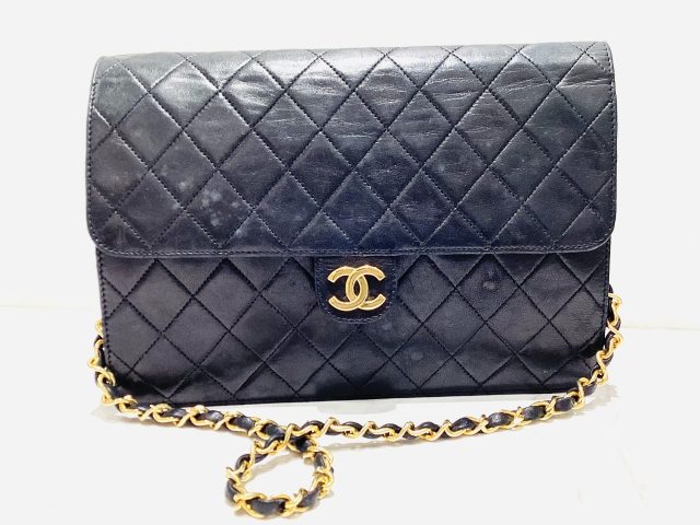 CHANEL シャネル マトラッセ ショルダーバッグ プッシュロック