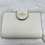 COACH レザー 二つ折り財布