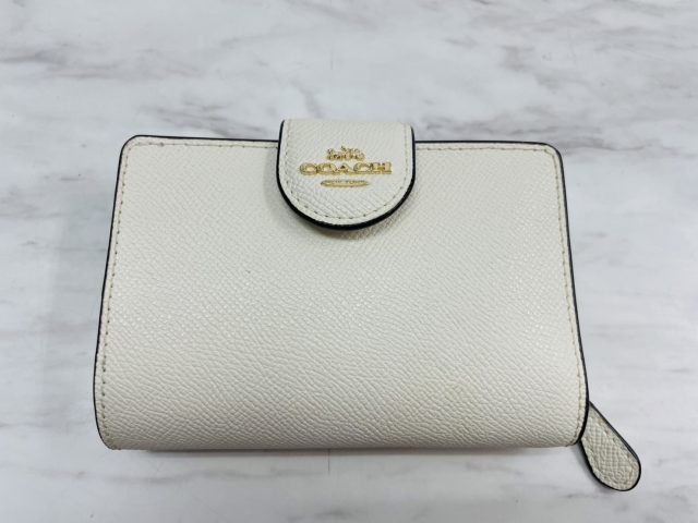 COACH レザー 二つ折り財布