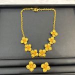 ケンゾー　花柄ピアス　ネックレス