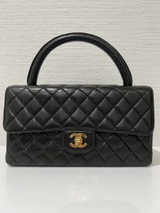 シャネル CHANEL マトラッセ ハンドバッグ ラムスキン