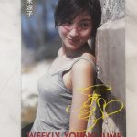 「広末涼子/23rd ANNIVERSARY」 週刊ヤングジャンプ　テレカ　50度数