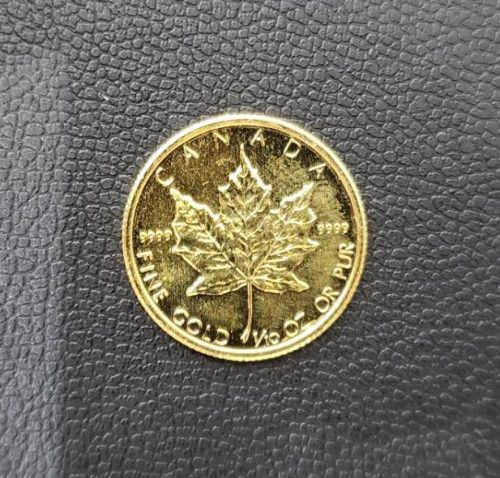 メイプルリーフ金貨 1/10オンス