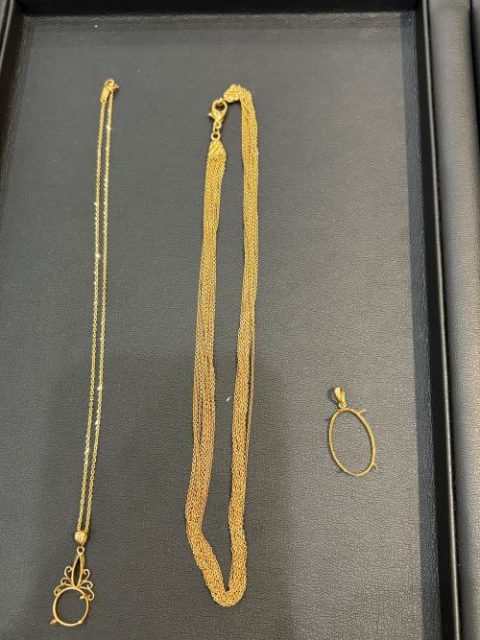 K18　金・貴金属　ネックレス