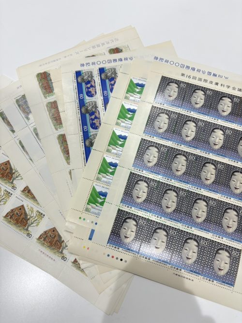 目黒区碑文谷で【バラ切手、シート切手】の買取！切手の買取なら買取おりづる学芸大学駅前店へ！