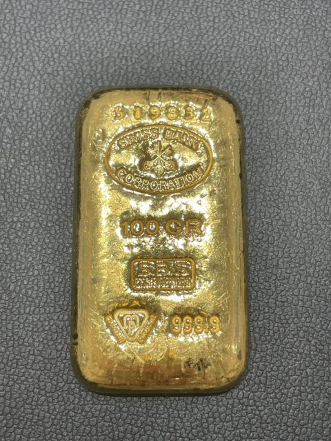 K24 インゴット 100g SWISS BANK