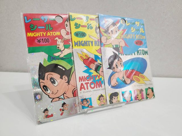 アニメ キャラ アトム シール レトロ