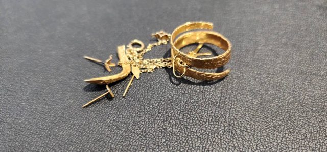 K18　18金　リング　ピアス　ネックレス