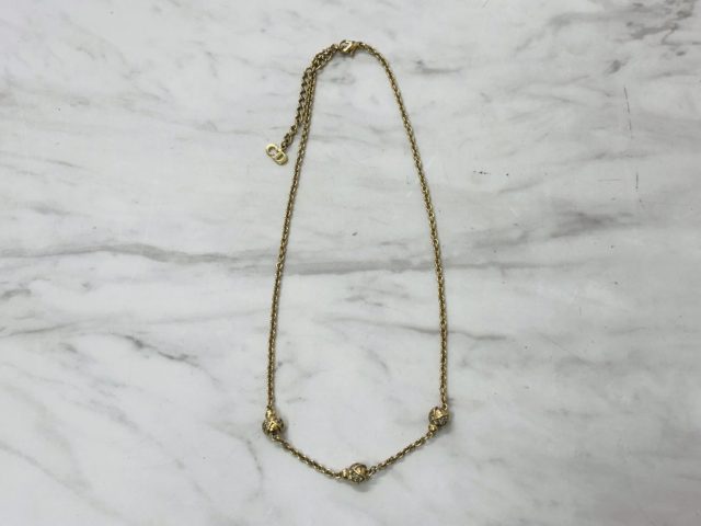 Dior てんとう虫モチーフ ネックレス