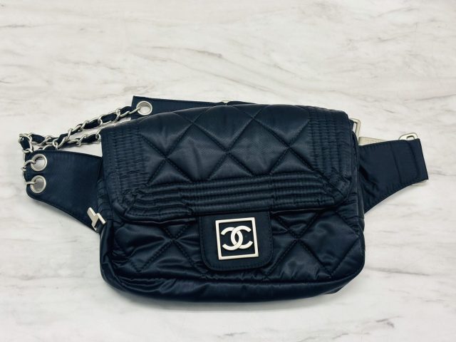 CHANEL スポーツライン ナイロン ウエストバッグ 10322022