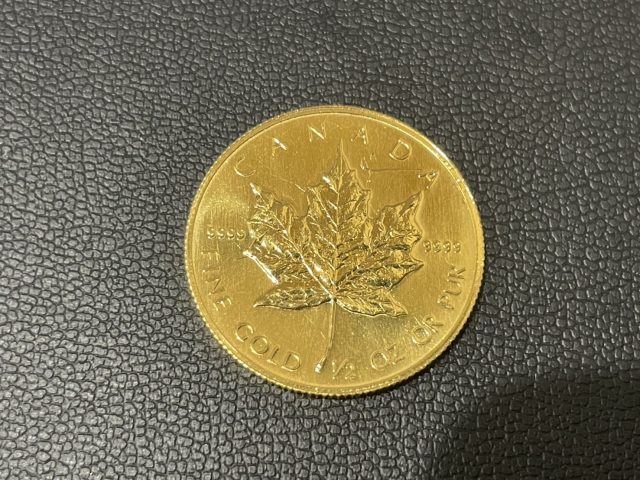 K24 メープル金貨 1/2OZ