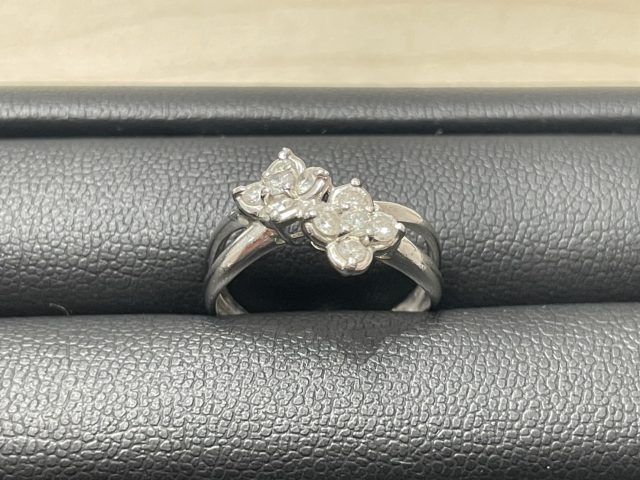 Pt900 プラチナリング md0.3ct