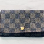 LV ダミエ ポルトモネビエトレゾール 財布 N61736