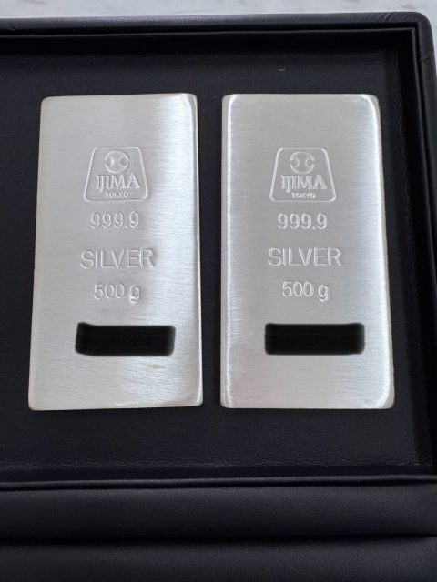 貴金属 シルバー SV1000 インゴット 1Kg