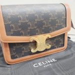 CELINE ティーントリオンフ キャンバス ショルダーバッグ
