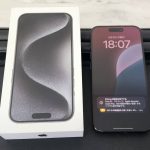 iPhone 15 pro 128GB ブラックチタニウム