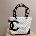 CHANEL シャネル カンボンライン ハンドバッグ