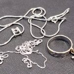 K18WG　18金ホワイトゴールド　アクセサリー　ネックレス