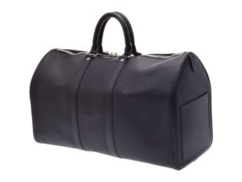 ルイヴィトン　Louis Vuitton　キーポル４５　ノワール　エピ　ボストンバッグ