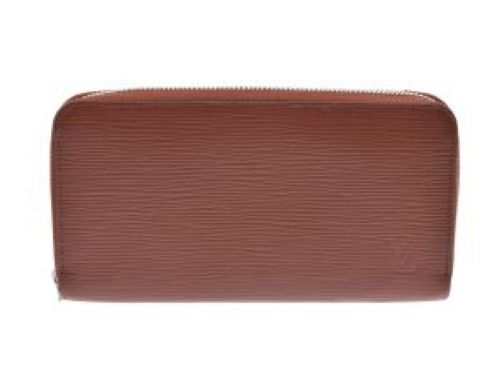 Louis Vuitton ルイヴィトン エピ ジッピー・ウォレット カカオ ラウンドファスナー長財布