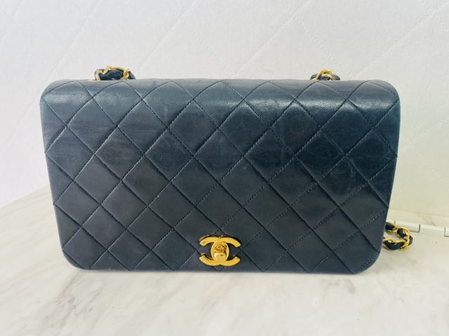 CHANEL マトラッセ Wフラップチェーン ショルダーバッグ