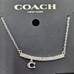 COACH シルバー系 ネックレス