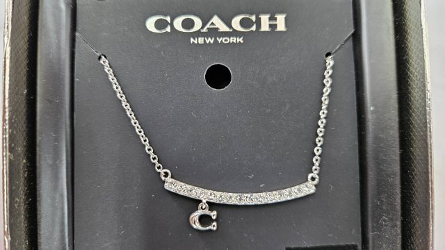 COACH シルバー系 ネックレス