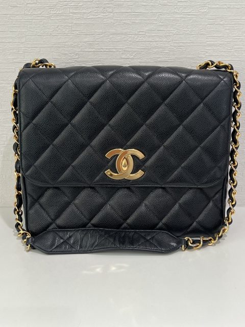 シャネル CHANEL デカマトラッセ チェーン ショルダーバッグ