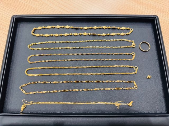金 貴金属 K18 アクセサリー ネックレス 指輪 